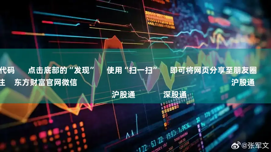 股票配资代码 点击底部的“发现” 使用“扫一扫” 即可将网页分享至朋友圈 扫描二维码关注 东方财富官网微信 沪股通 深股通