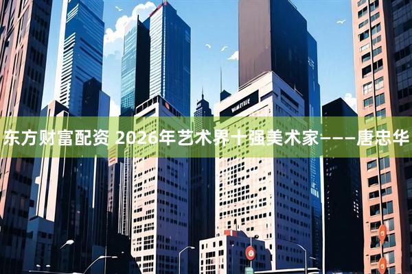 东方财富配资 2026年艺术界十强美术家———唐忠华