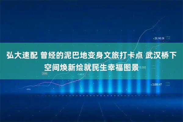 弘大速配 曾经的泥巴地变身文旅打卡点 武汉桥下空间焕新绘就民生幸福图景